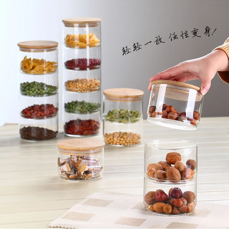 Food Storage Glass Set - Nuevo Juego de Recipientes de Vidrio