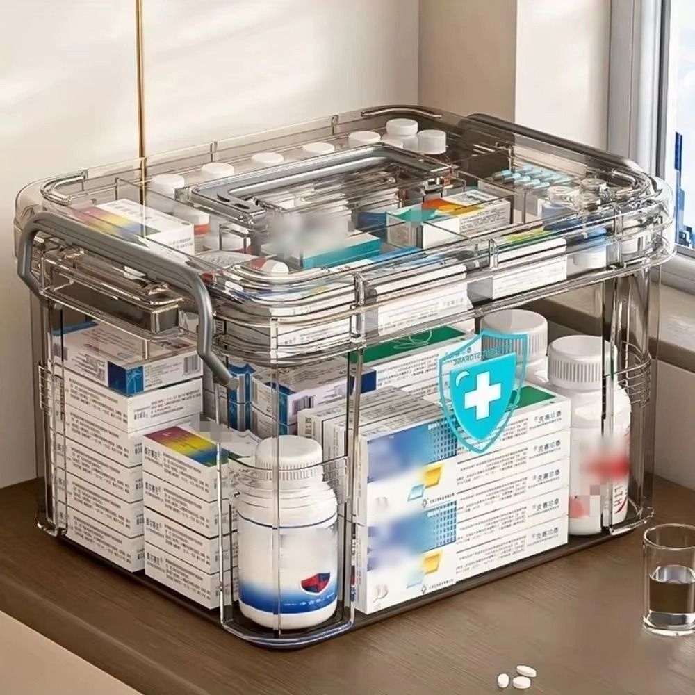 Food Storage Emergency - Caja de almacenamiento de medicamentos portátil