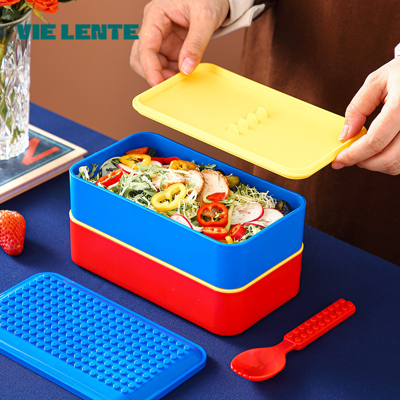 Food Storage Building - Juego de caja Bento de almuerzo
