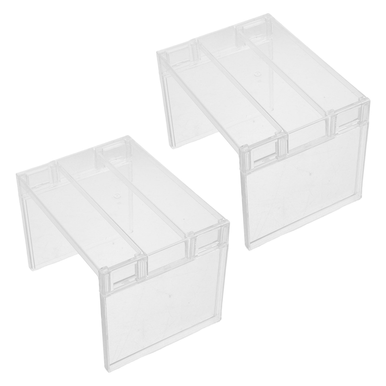 Food Storage Cabinet For Kitchen - 2 Estantes Organizadores Transparentes para Refrigerador,