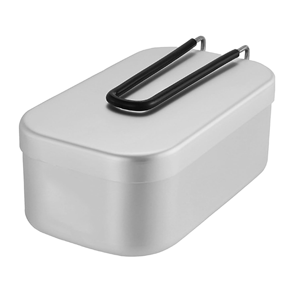 Food Storage Kits - Fiambreras de aluminio de 800ML, utensilios