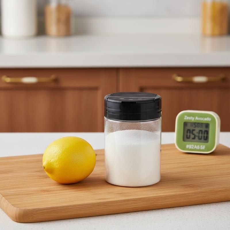 Food Storage Glass Set - Juego de salero y pimentero de