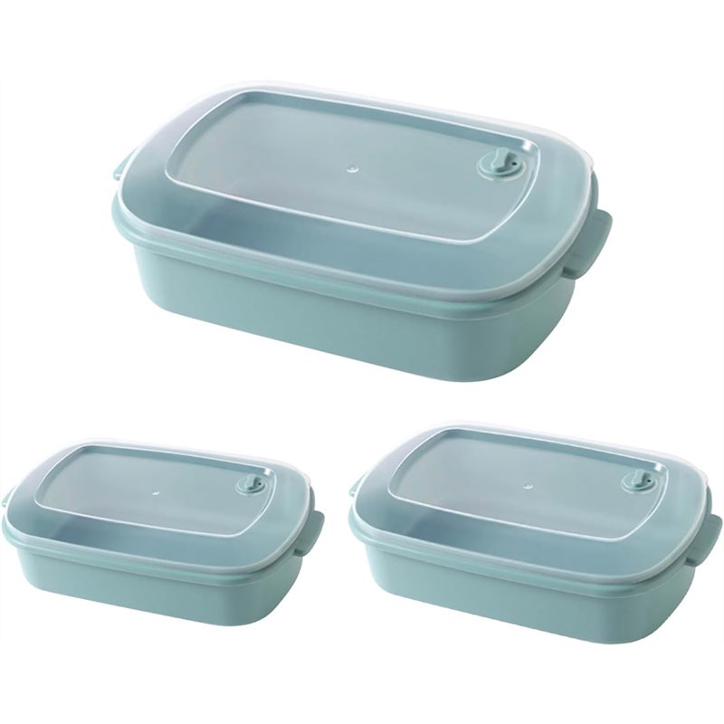 Food Storage Containers Set - ABMI-Para guardar frutas y ensaladas, caja