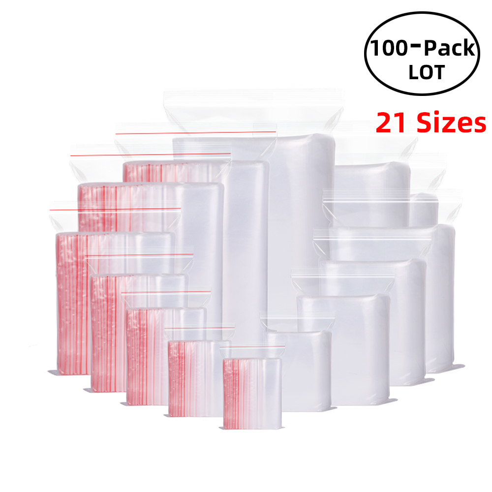 Food Storage Vacuum Seal Bags - 100 unids/pack bolsas con cierre de