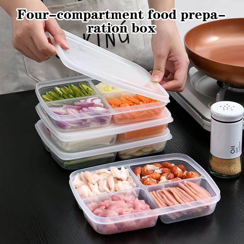 Food Storage Plastic Containers With Lids - Nueva Caja Organizadora de Plástico con