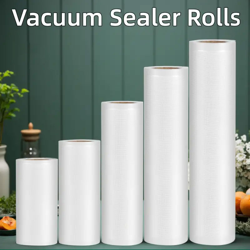 Food Storage Vacuum Seal Bags - Rollo de Bolsas de Vacío de