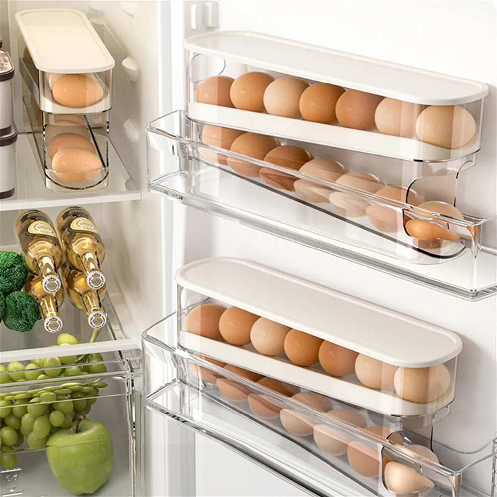 Egg Storage Holder - 1 unidad de dispensador de huevos