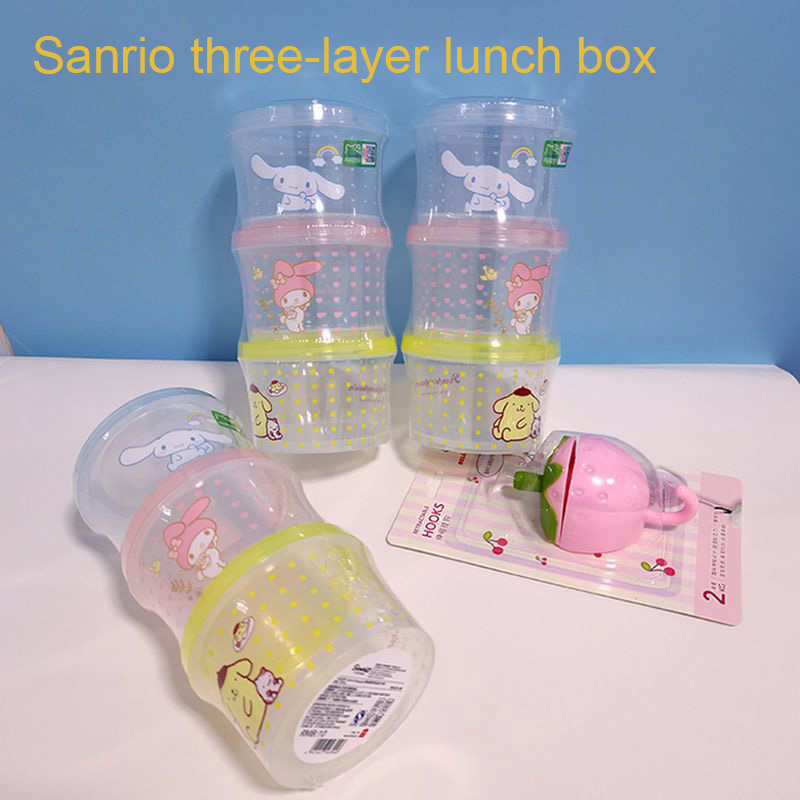 Food Storage Kits - Juego de Loncheras Bento Kitty de