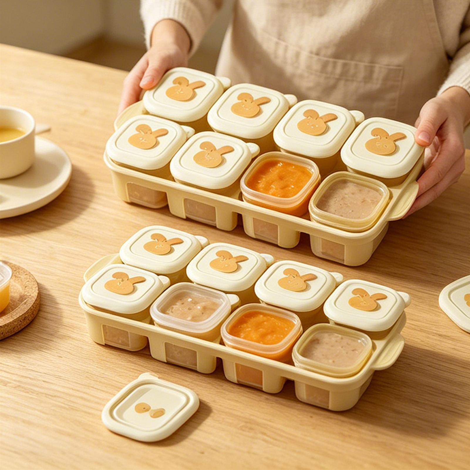 Bandeja para congelar alimento - Food Storage Yogurt reseña y precio