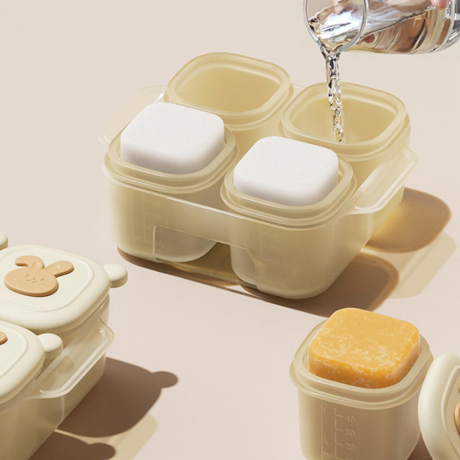 Bandeja para congelar alimento - Food Storage Yogurt reseña y precio