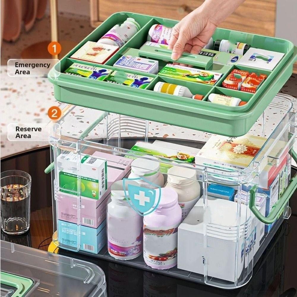 Caja de almacenamiento de medi - Food Storage Emergency reseña y precio