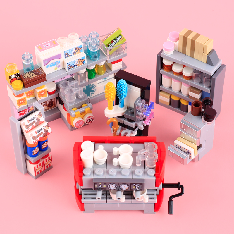 MOC City Supermarket Building  - Food Storage Building reseña y precio