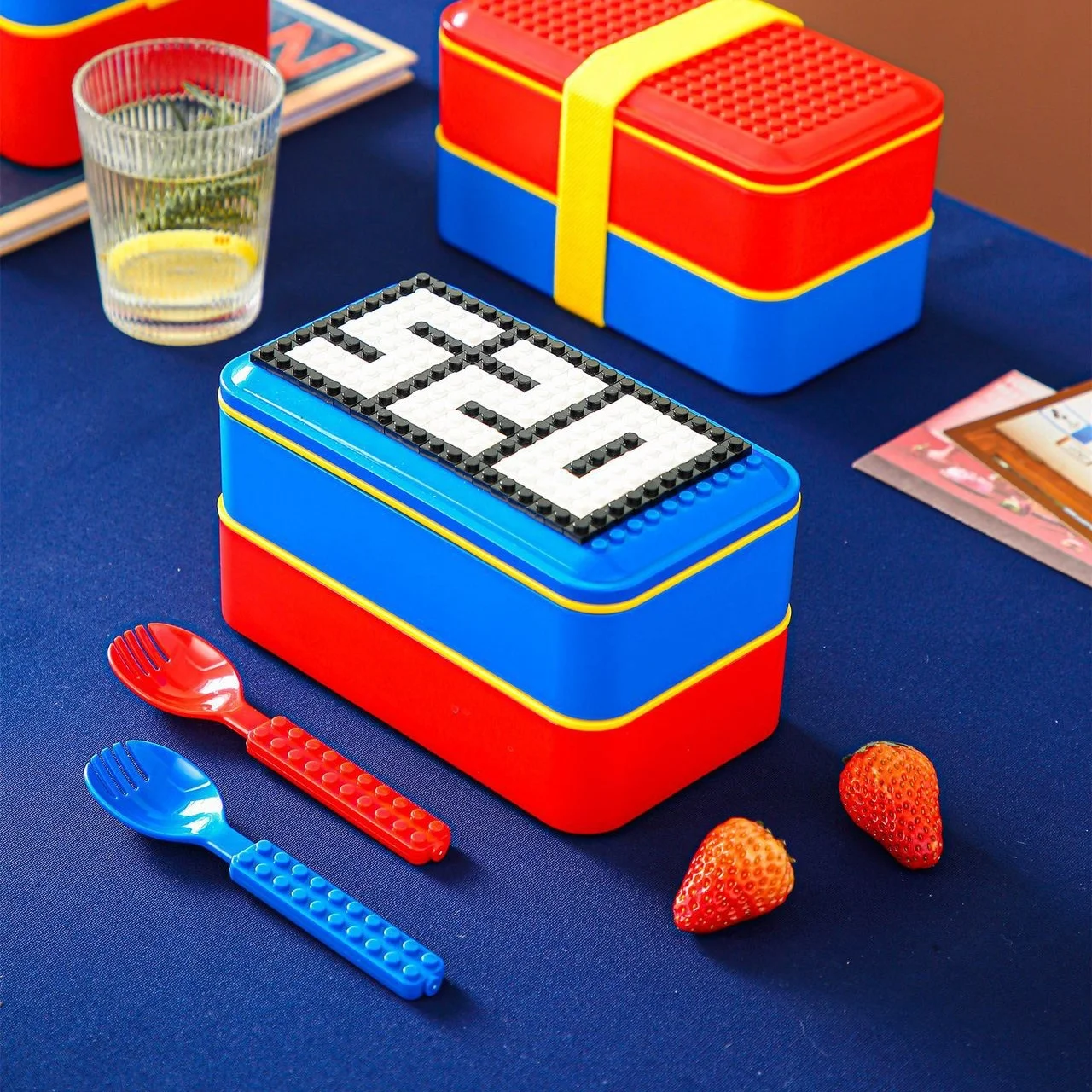 Juego de caja Bento de almuerz - Food Storage Building reseña y precio