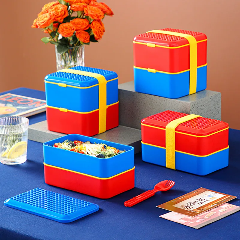 Juego de caja Bento de almuerz - Food Storage Building reseña y precio