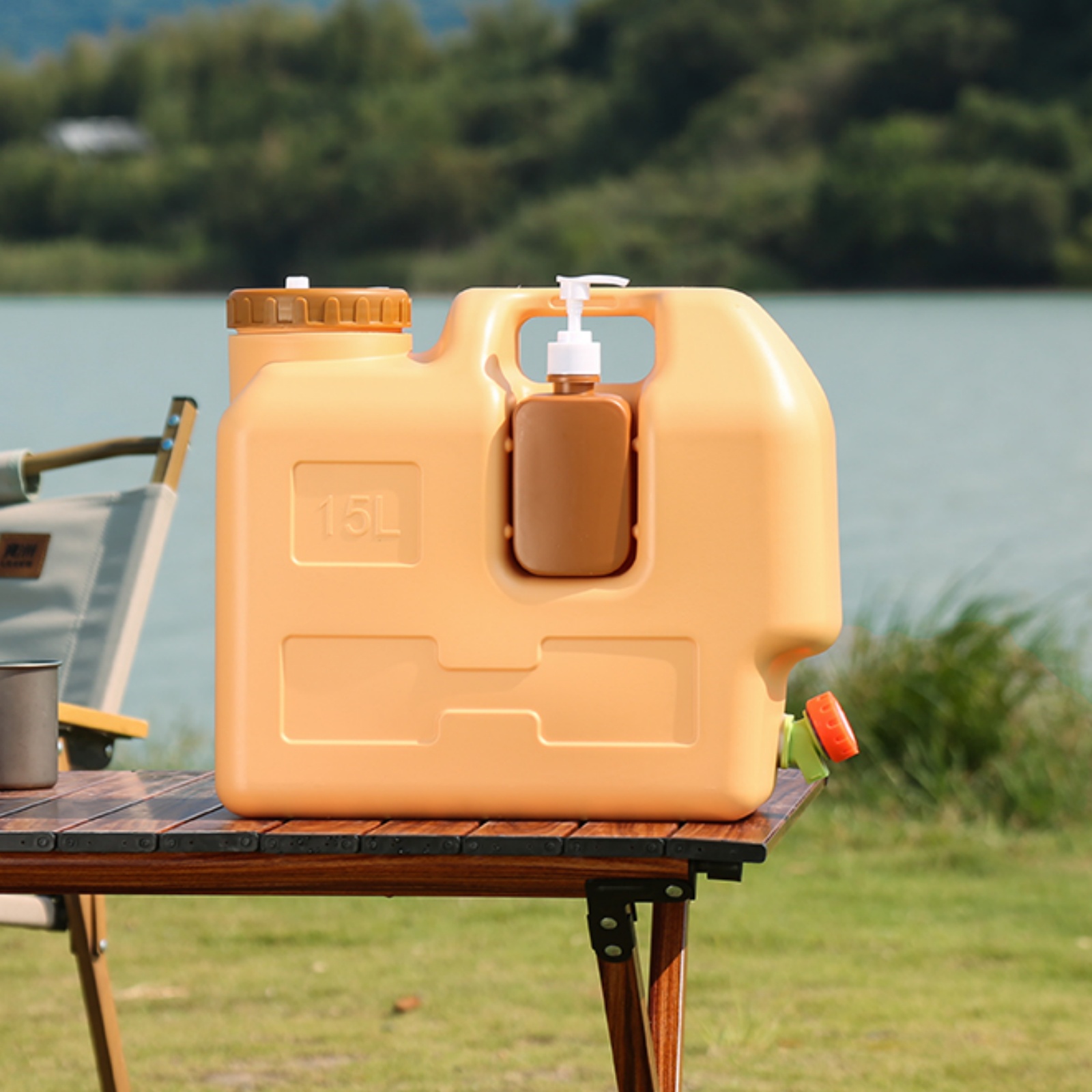 Contenedor de agua de 15L con  - Food Storage Emergency reseña y precio