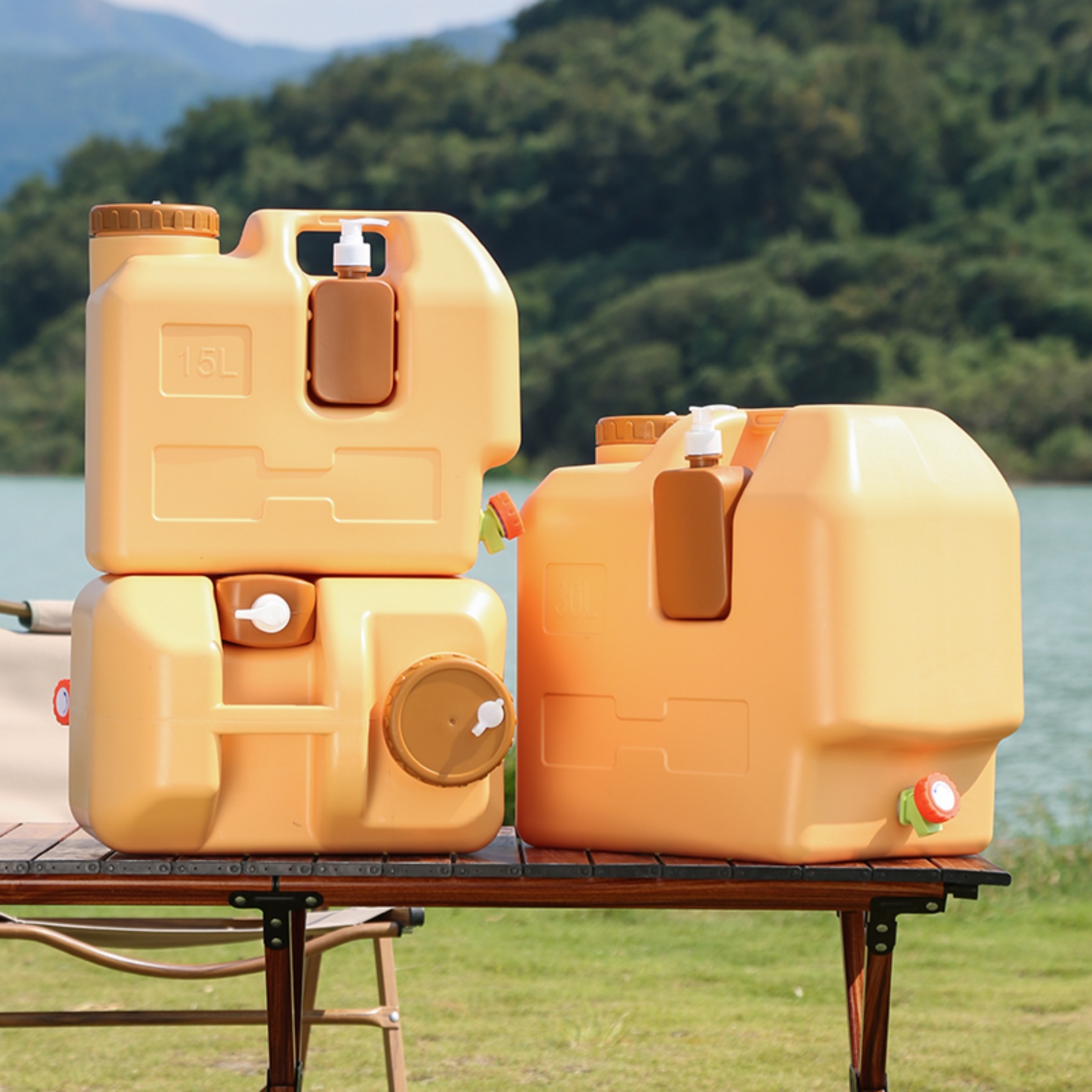 Contenedor de agua de 15L con  - Food Storage Emergency reseña y precio