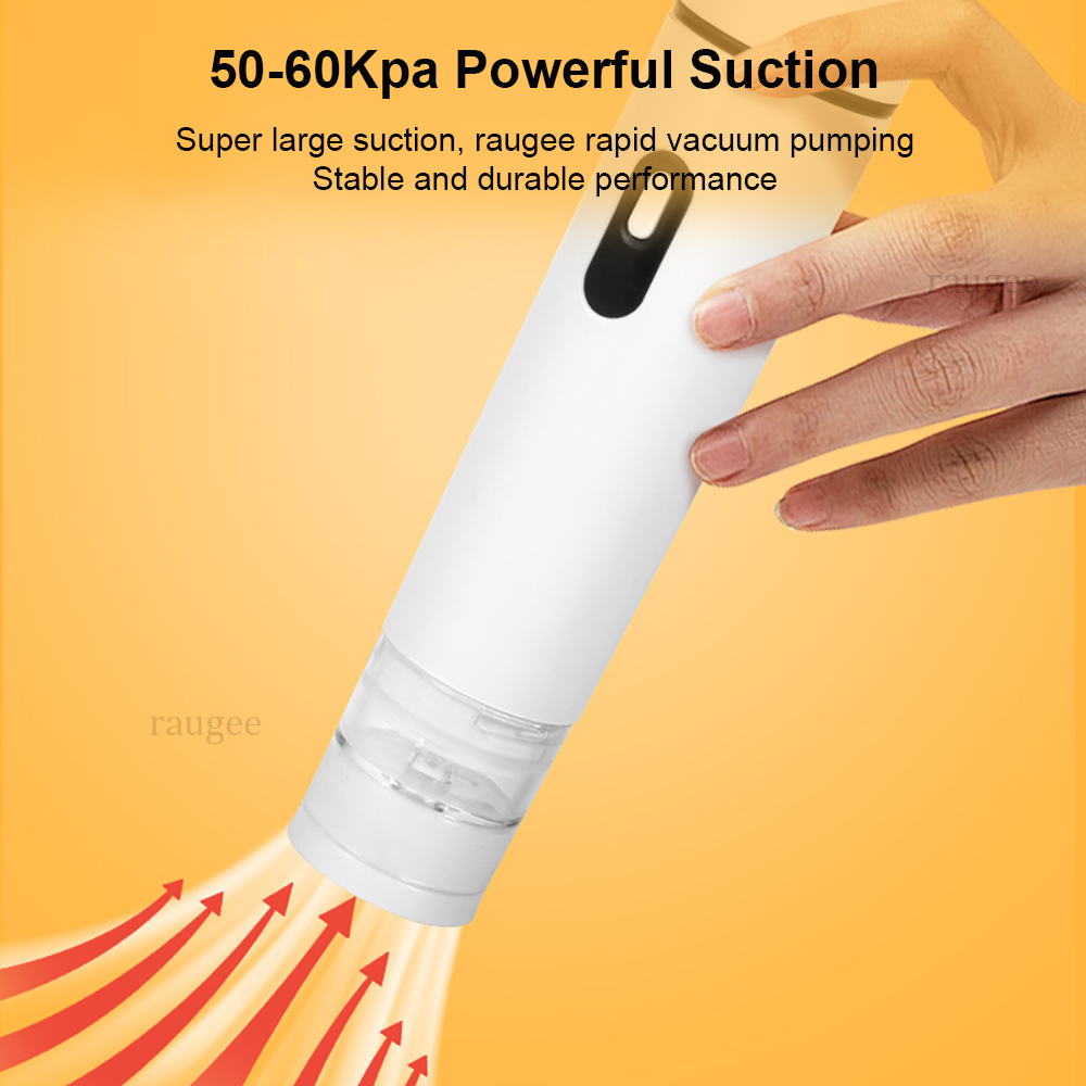 Bomba de vacío eléctrica recar - Food Storage Vacuum Seal Bags reseña y precio