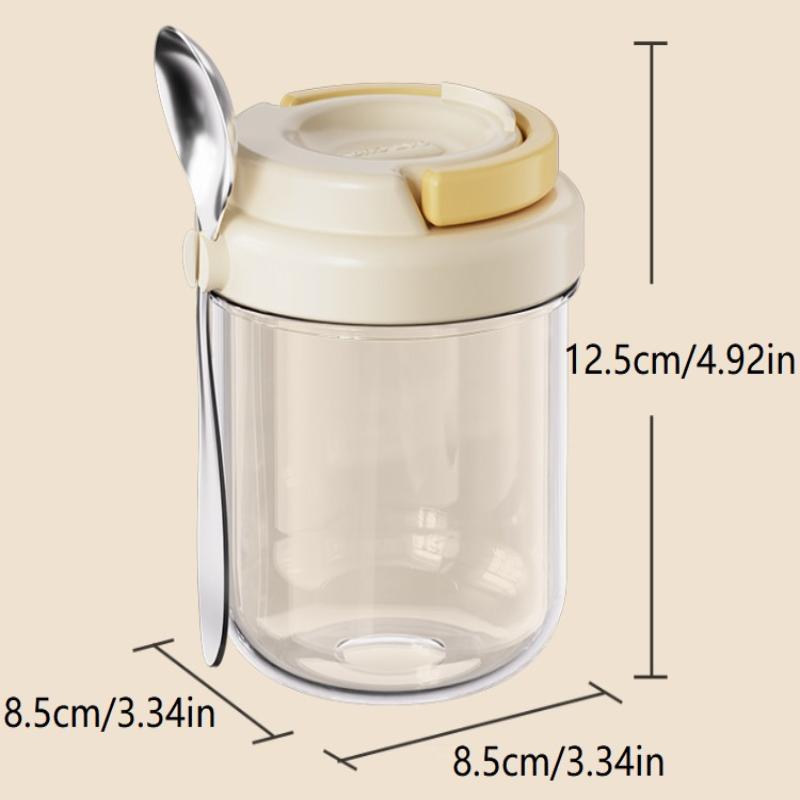 Taza Portátil para Desayuno, C - Food Storage Yogurt reseña y precio