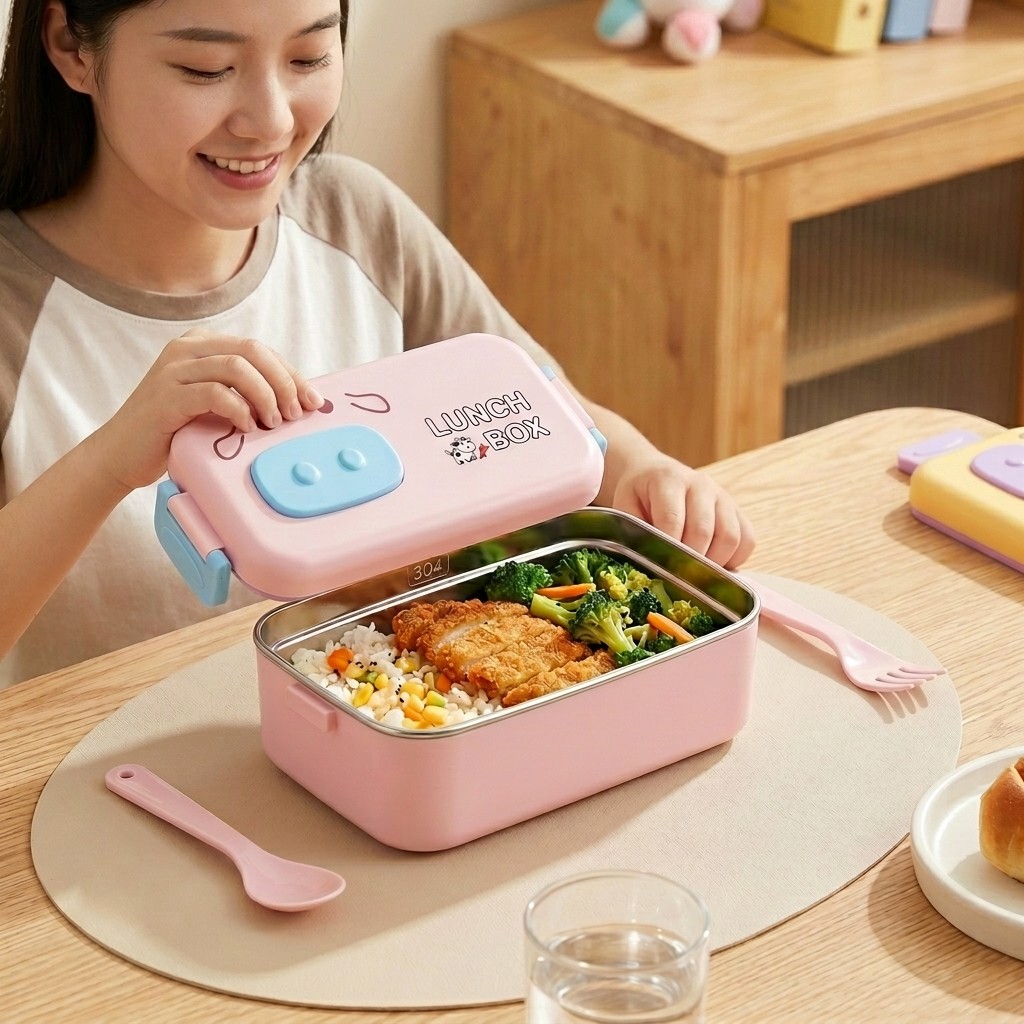 Lonchera Infantil de Acero Ino - Food Storage Cabinet For Kitchen reseña y precio