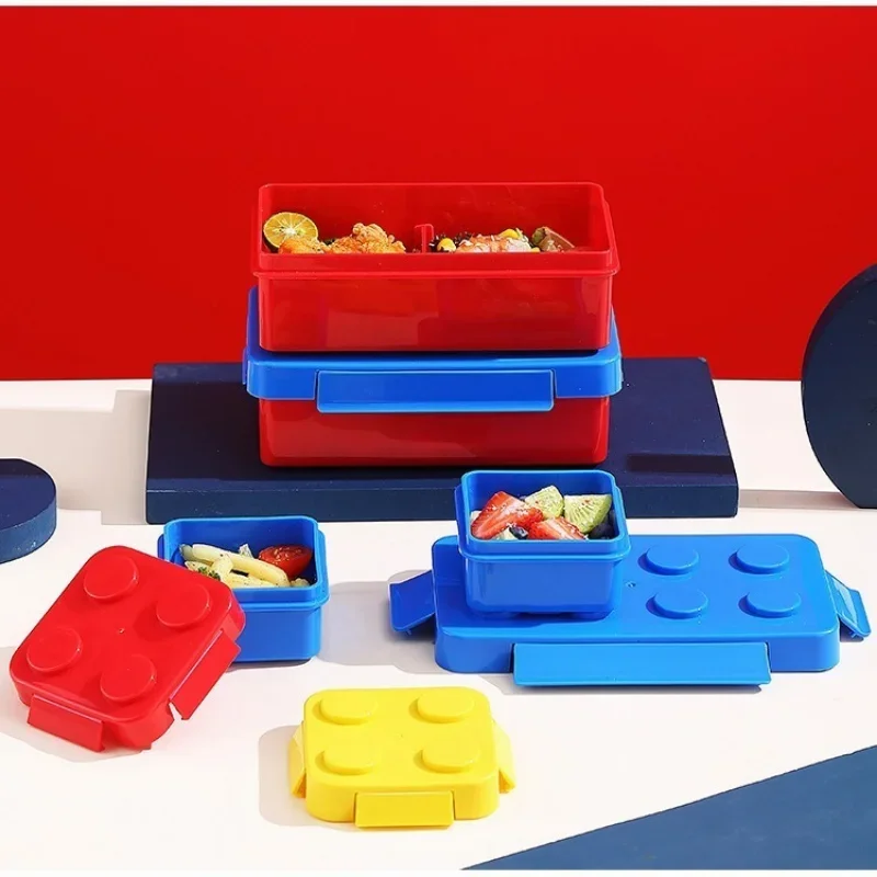 Fiambrera de bloques de constr - Food Storage Building reseña y precio