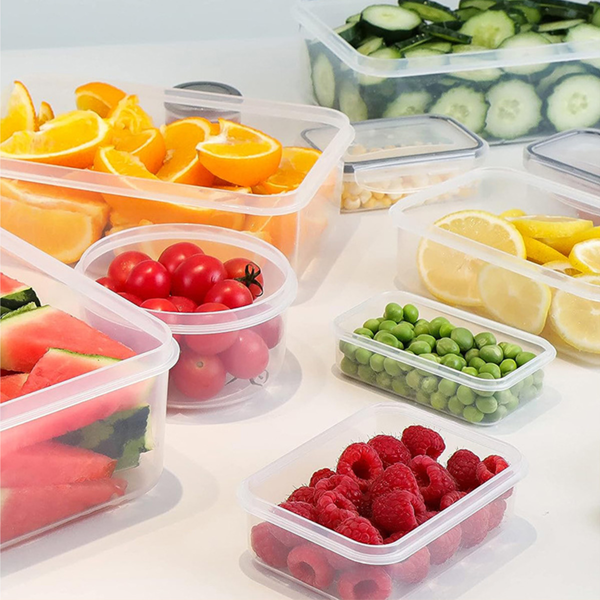 24 unids/set caja de almacenam - Food Storage Containers Set reseña y precio