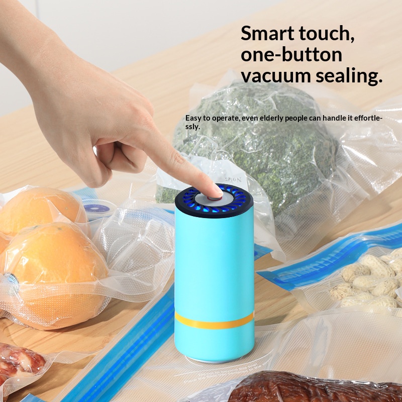 Mini Bomba Selladora al Vacío  - Food Storage Vacuum Seal Bags reseña y precio