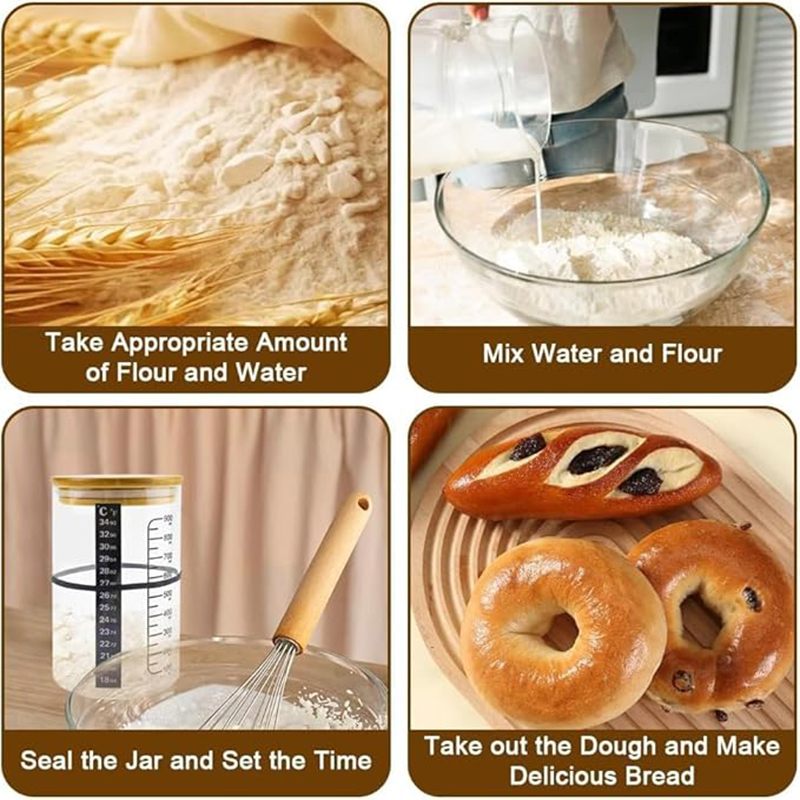 Kit de tarro de inicio de masa - Food Storage Kits reseña y precio