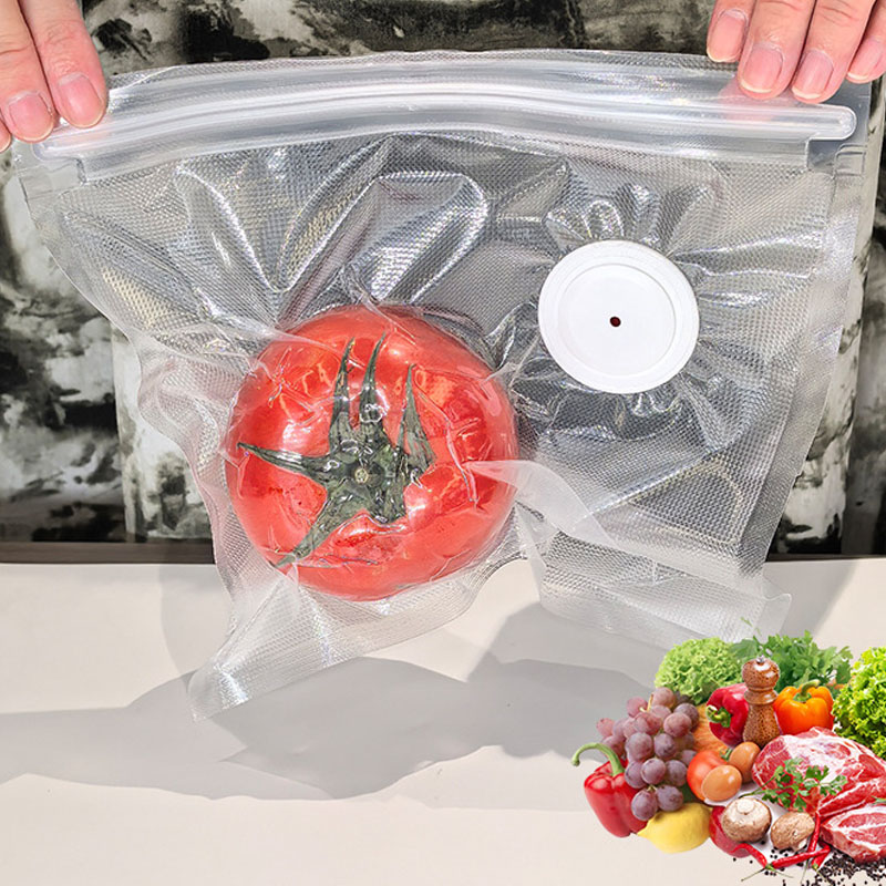Versión mejorada, bolsa de vac - Food Storage Vacuum Seal Bags reseña y precio