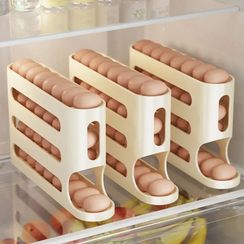 Organizador de Huevos Automáti - Egg Storage Holder reseña y precio