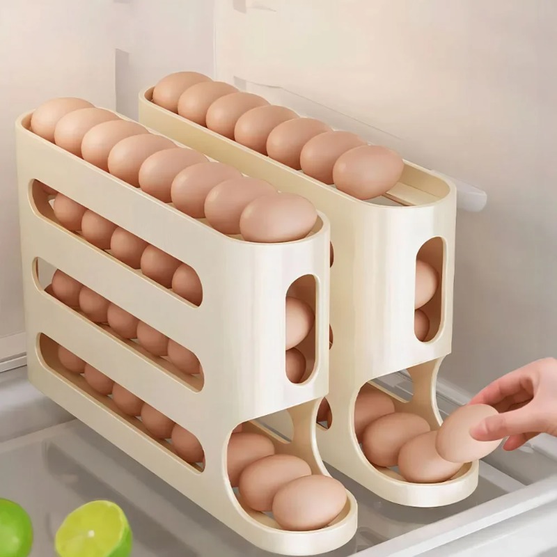 Organizador de Huevos Automáti - Egg Storage Holder reseña y precio