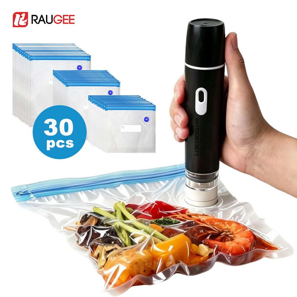 Bomba de Vacío Eléctrica Recar - Food Storage Vacuum Seal Bags reseña y precio