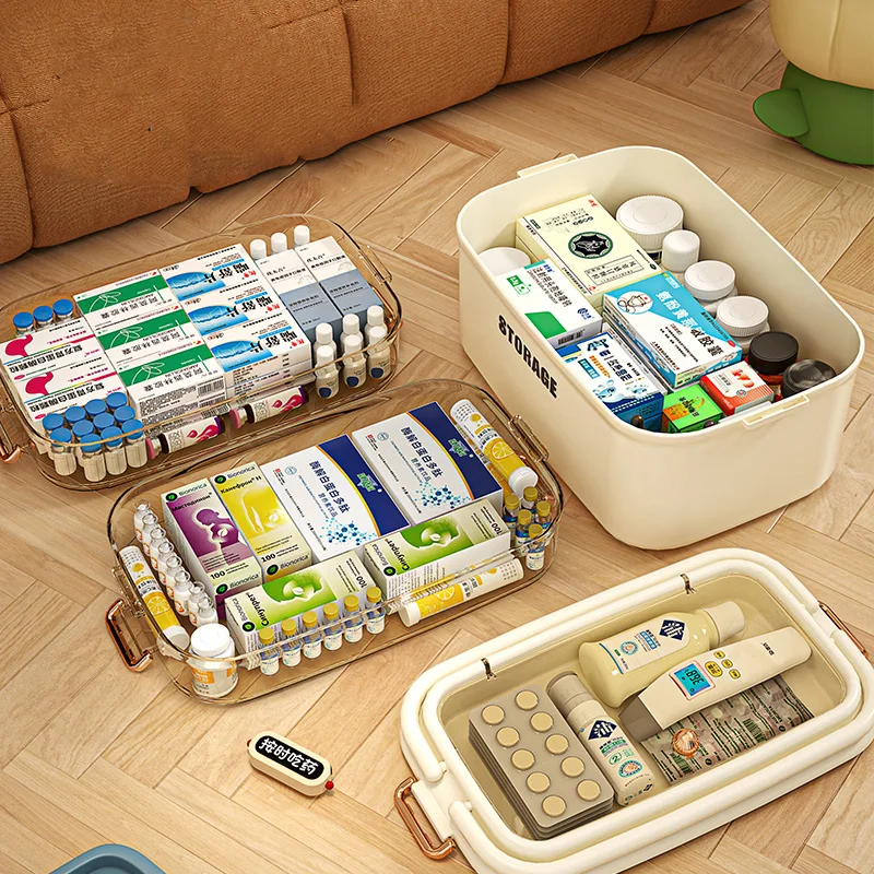 Caja organizadora de medicina  - Food Storage Emergency reseña y precio