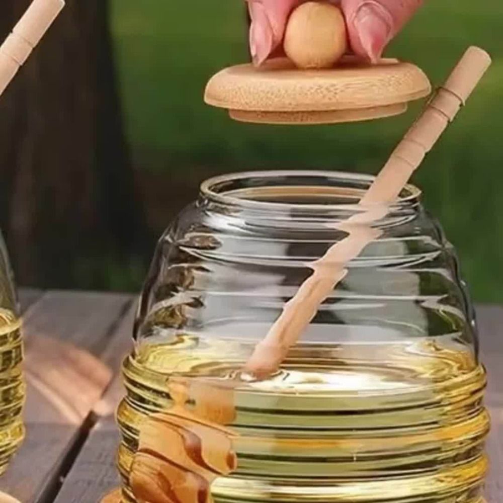 Tanque de panal de vidrio tran - Food Storage Glass Set reseña y precio