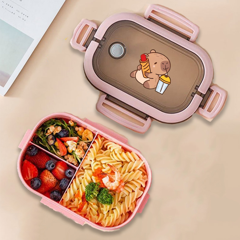 Fiambrera Bento de Capibara co - Food Storage Containers Set reseña y precio
