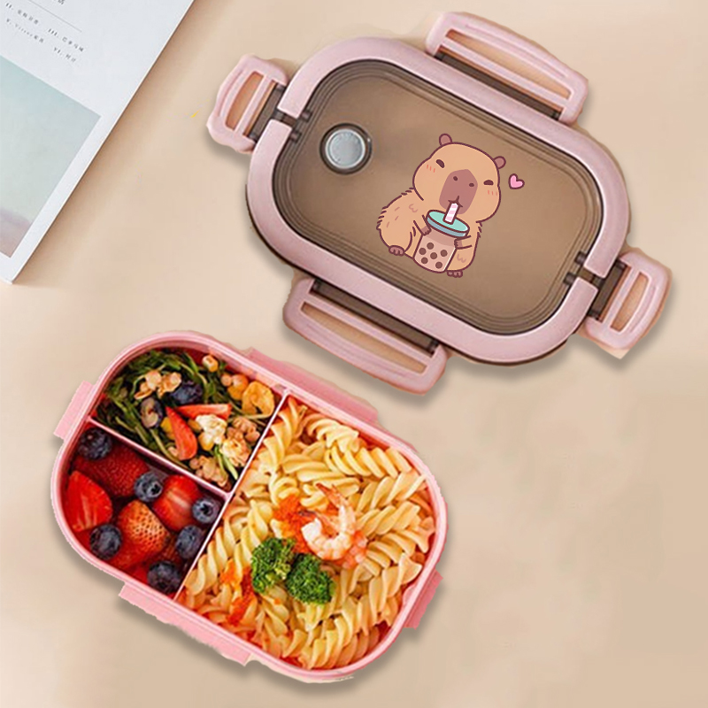 Fiambrera Bento de Capibara co - Food Storage Containers Set reseña y precio