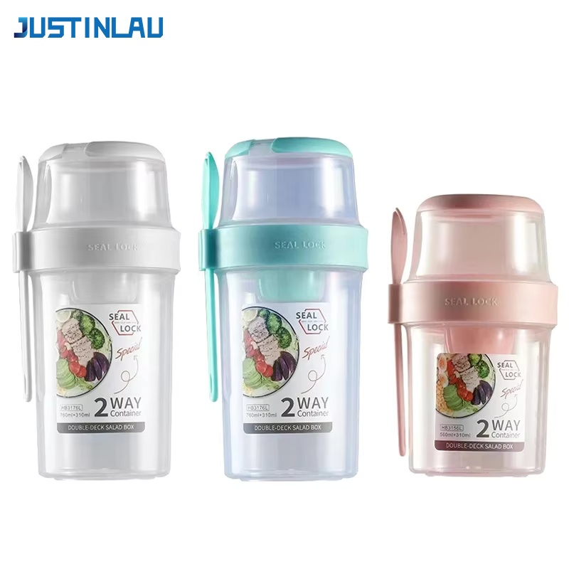 JUSTINLAU Vaso Portátil para E - Food Storage Yogurt reseña y precio