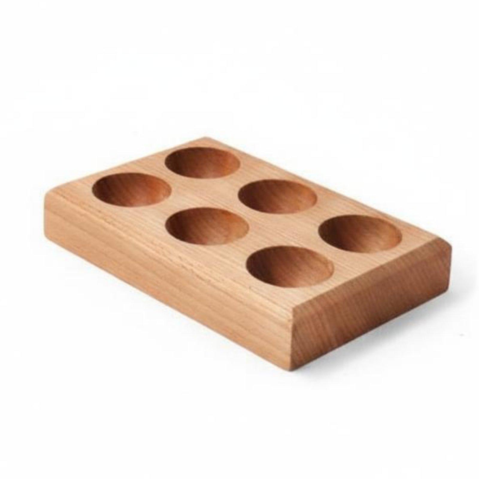 Bandeja para Huevos de Madera  - Egg Storage Holder reseña y precio