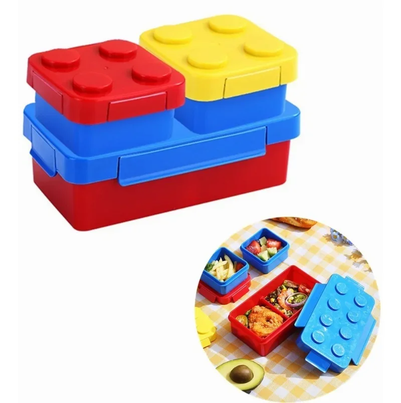 Fiambrera de bloques de constr - Food Storage Building reseña y precio