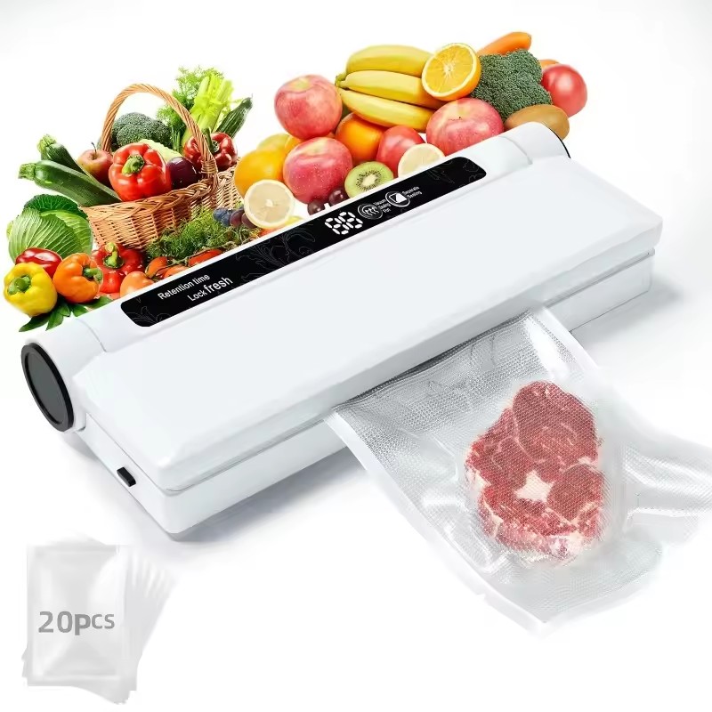 Máquina Selladora al Vacío par - Food Storage Vacuum Seal Bags reseña y precio