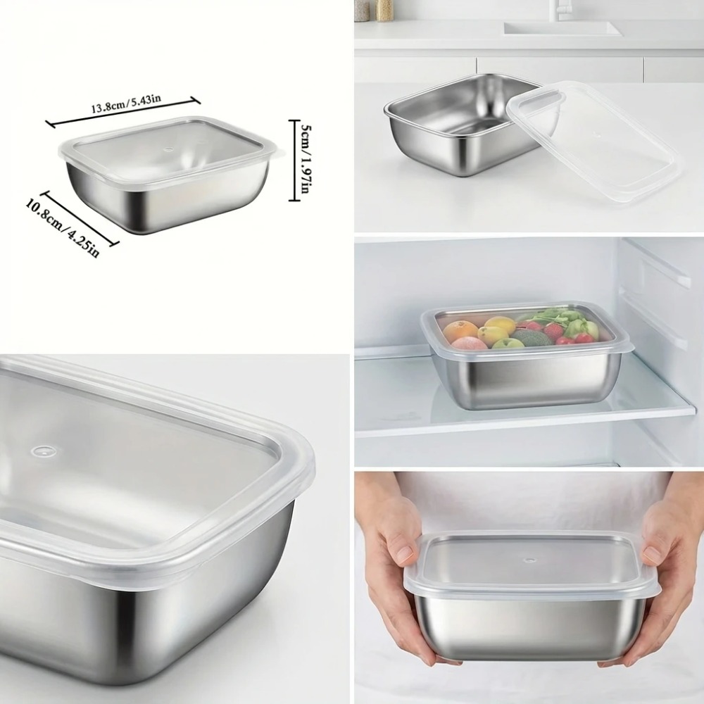 Juego de 6 Recipientes Herméti - Food Storage Containers Set reseña y precio
