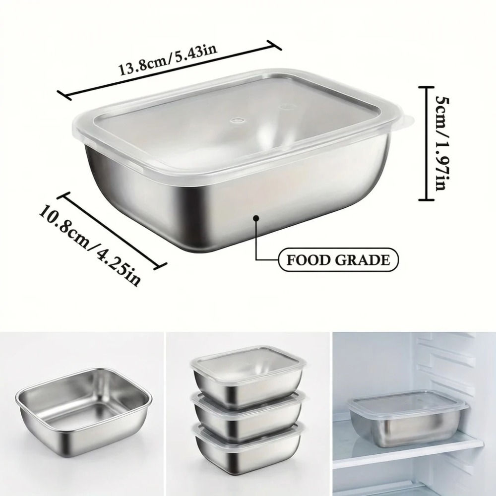 Juego de 6 Recipientes Herméti - Food Storage Containers Set reseña y precio