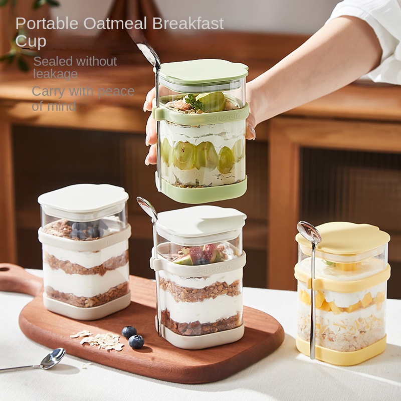 Vaso de Vidrio para Avena Remo - Food Storage Yogurt reseña y precio
