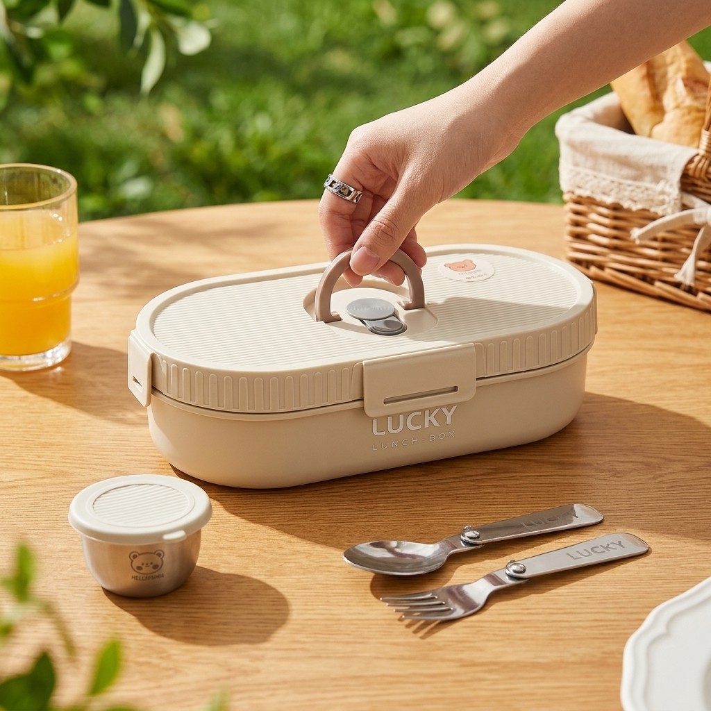 Lonchera Bento de Acero Inoxid - Food Storage Kits reseña y precio