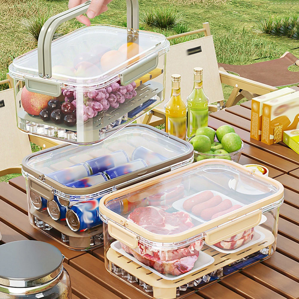 Contenedor portátil de almacen - Food Storage Plastic Containers With Lids reseña y precio