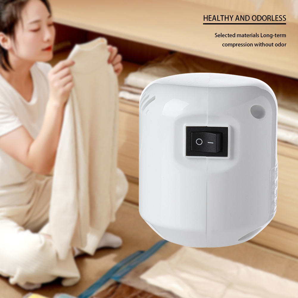 Bomba de aire eléctrica portát - Food Storage Vacuum Seal Bags reseña y precio