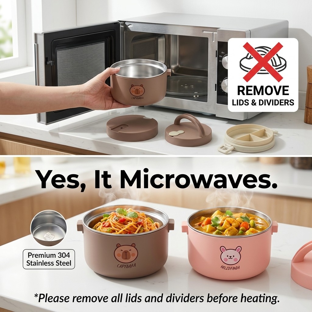 Lonchera Térmica de Acero Inox - Food Storage Kits reseña y precio