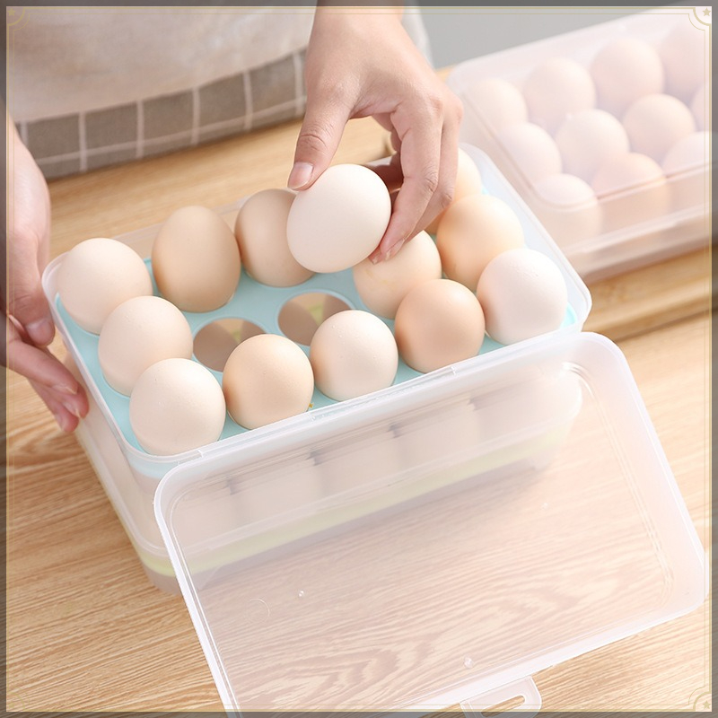 Caja Organizadora de Huevos co - Egg Storage Holder reseña y precio