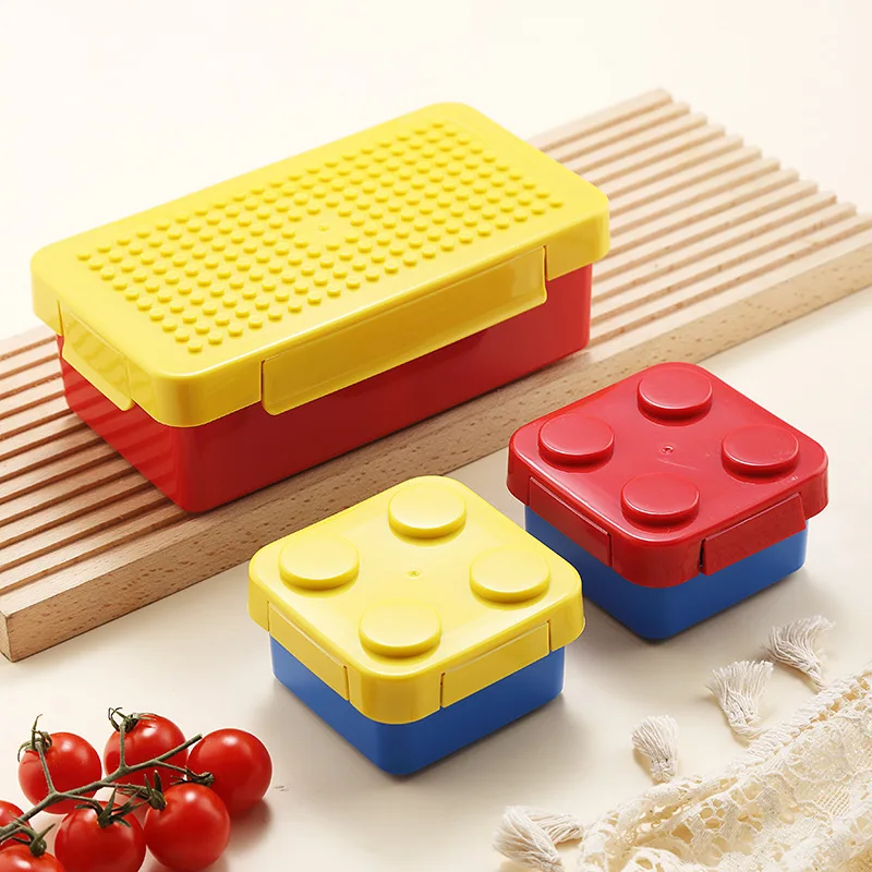 Fiambrera de bloques de constr - Food Storage Building reseña y precio