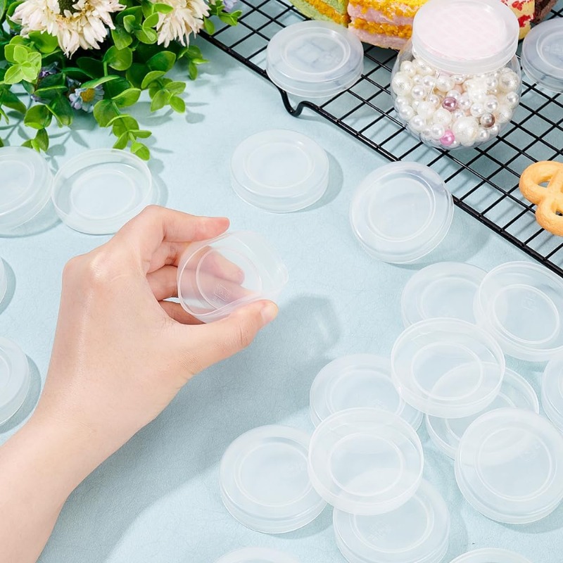 48 tapas de tarros de yogur de - Food Storage Yogurt reseña y precio