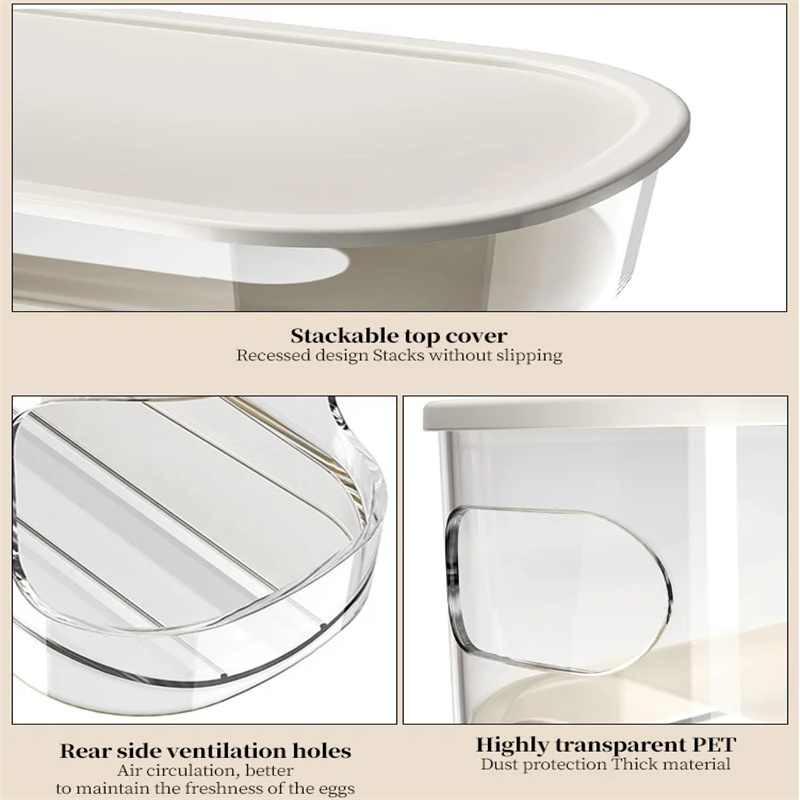 Caja de huevos tipo diapositiv - Egg Storage Holder reseña y precio